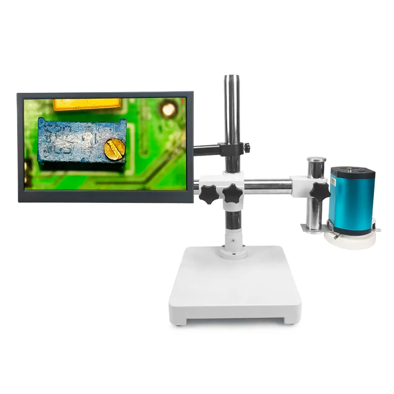 Microscópio de vídeo automático universal